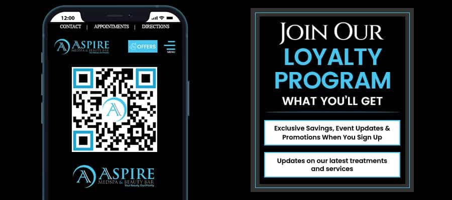 Join Our Loyalty Program at Aspire MedSpa & Beauty Bar in Tampa, FL