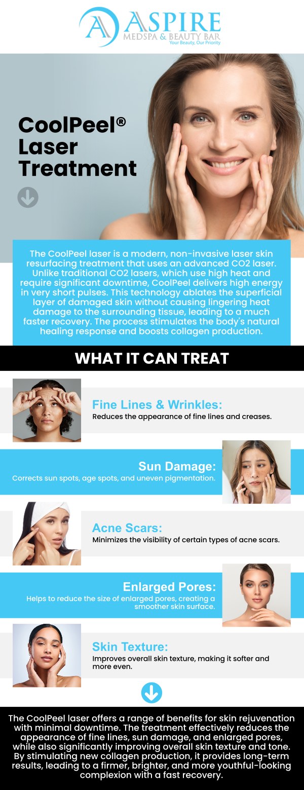 Common questions asked by patients: What is CoolPeel laser and how does it work? What are the benefits of CoolPeel laser for skin rejuvenation? How long does a CoolPeel laser treatment take? Who is an ideal candidate for CoolPeel laser? For more information, contact us or schedule an appointment online. We are conveniently located at 12932 N Dale Mabry Hwy, Tampa, FL 33618. We serve clients from Tampa FL, Egypt Lake-Leto FL, Town ‘n’ Country FL, Westchase FL, Temple Terrace FL, Lutz FL, Oldsmar FL, Keystone FL, Wesley Chapel FL, and surrounding areas.