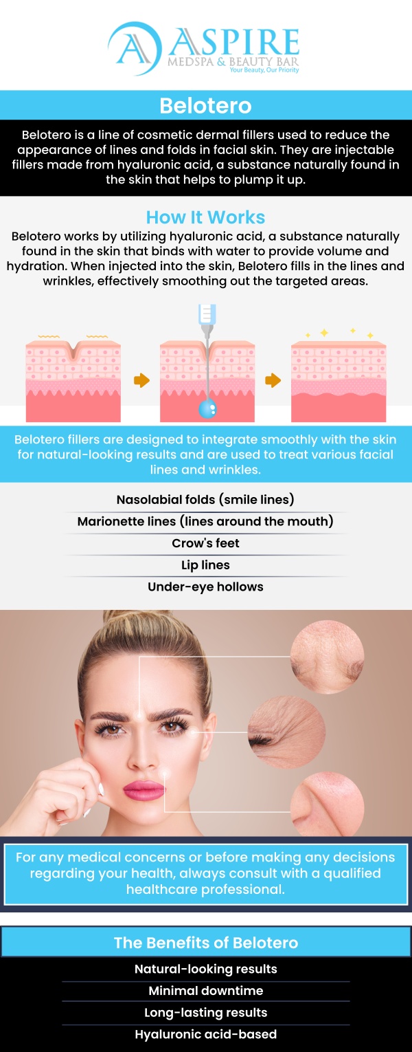 Belotero filler smooths fine lines and wrinkles by adding natural volume to areas like the face, lips, and under-eye region. This treatment offers subtle, even results, helping you look refreshed and youthful without a heavy or overdone appearance. Visit our team to restore your facial volume. For more information, contact us or schedule an appointment online. We are conveniently located at 12932 N Dale Mabry Hwy, Tampa, FL 33618.