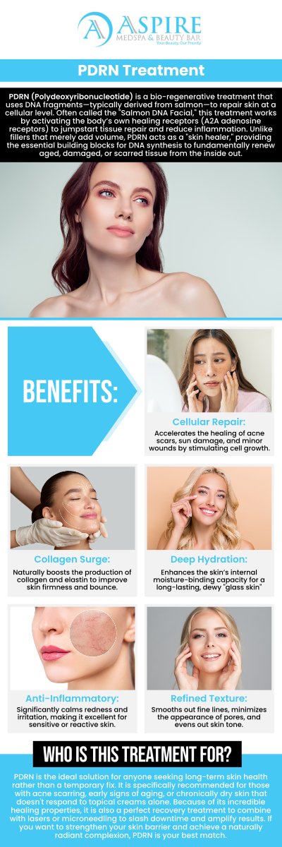 Achieve youthful, revitalized skin with PDRN treatment in Tampa, FL. This cutting-edge therapy stimulates cellular regeneration and collagen production, helping to restore your skin’s natural radiance. Rosaly Stephens, MSN, ARNP-C tailors a treatment plan that delivers long-lasting, natural-looking results. For more information, contact us or schedule an appointment online. We are conveniently located at 12932 N Dale Mabry Hwy, Tampa, FL 33618. We serve clients from Tampa FL, Egypt Lake-Leto FL, Town ‘n’ Country FL, Westchase FL, Temple Terrace FL, Lutz FL, Oldsmar FL, Keystone FL, Wesley Chapel FL, and surrounding areas.
