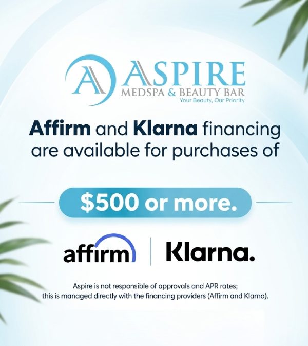 Flexible Payment Plans at Aspire MedSpa and Beauty Bar 